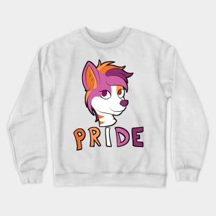 Lesbian Pride - Furry Mascot 1 Crewneck Sweatshirt